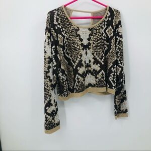 I am in love with Derek Tan and brown knit sweater‎ 3X